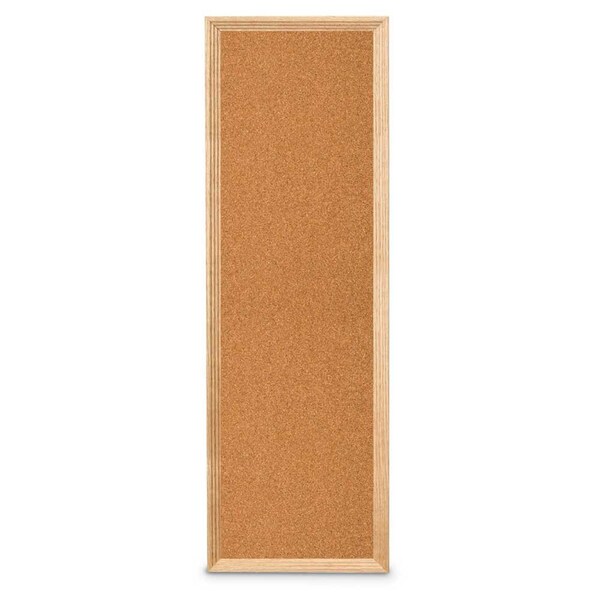 Slim Style Indoor Enclosed Corkboard, 24